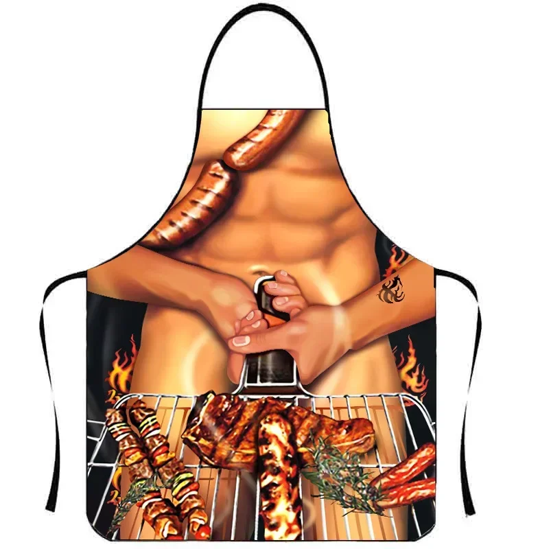 Kitchen Apron Chef Cooking Gag Gift Creative Funny Grilling Funny Baking Aprons for Men Women