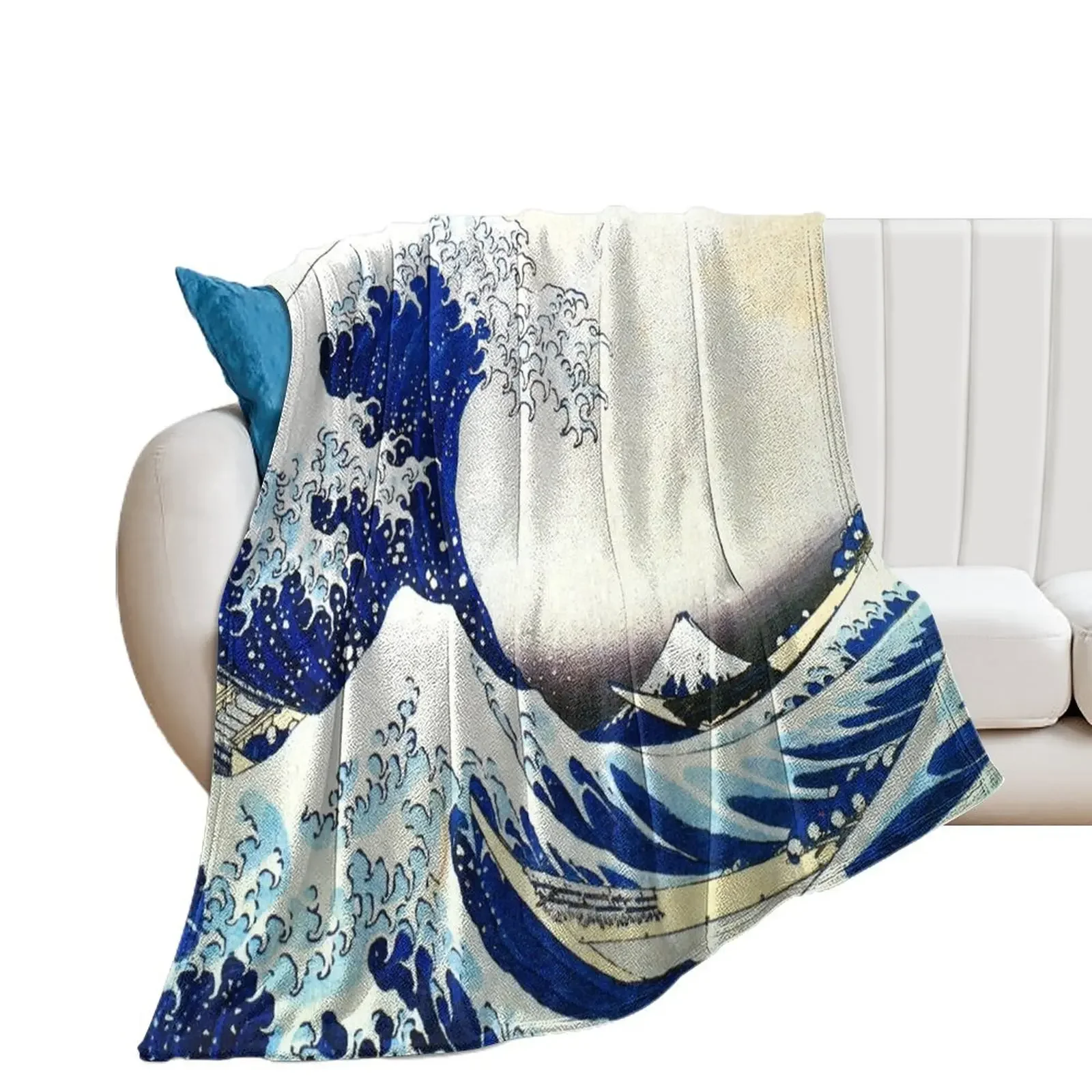 

Katsushika Hokusai - The Great Wave off Kanagawa Throw Blanket christmas gifts halloween Sofas Decorative Throw Blankets