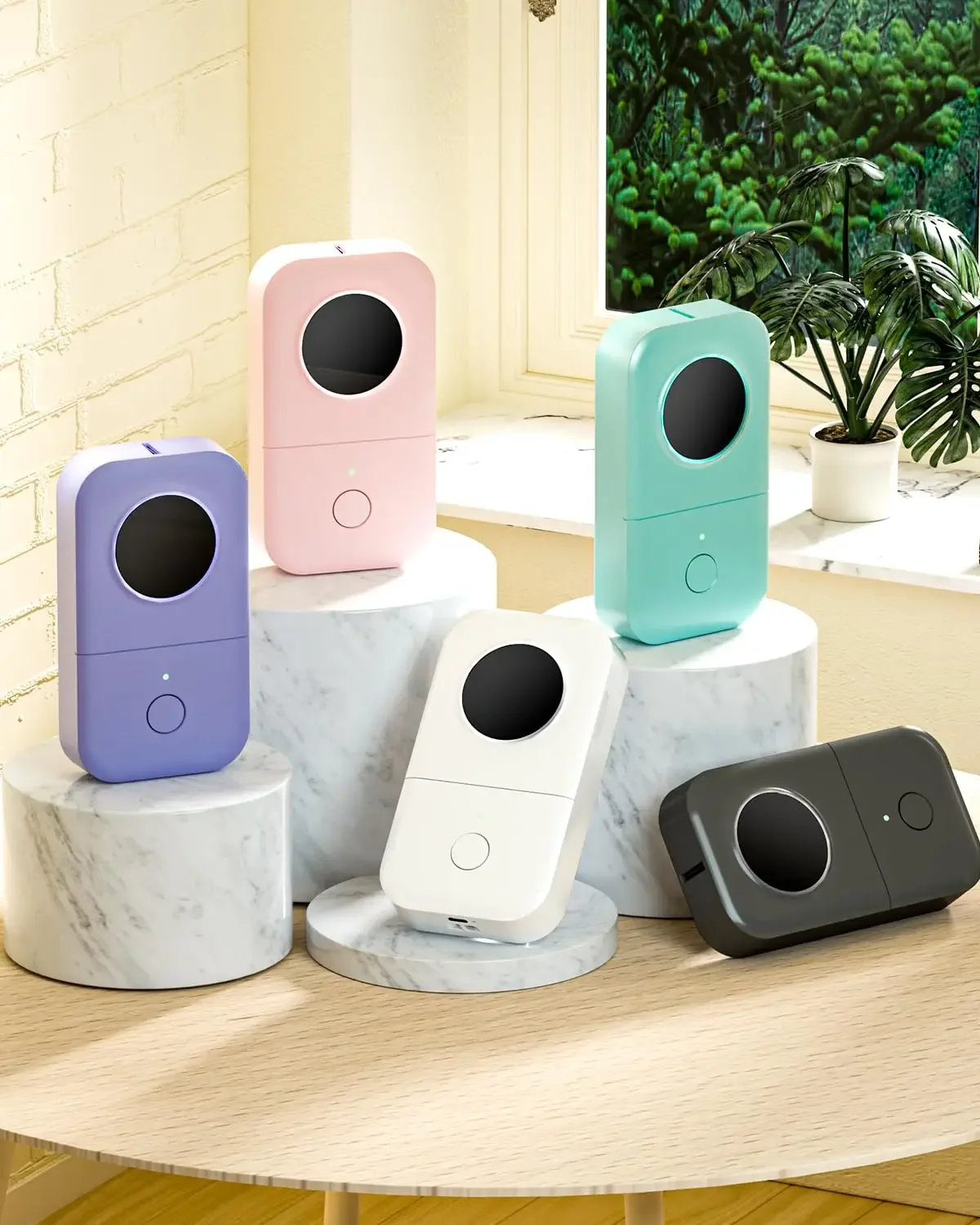 Holographic Sliver Rectangular Thermal Sticker,12x40mm Adhesive Label Printer Tape Paper, Suitable for Office,Classroom,Famil