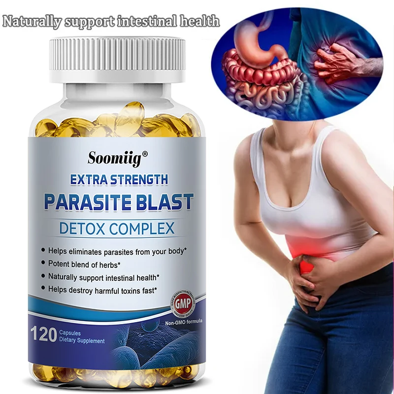 Digestive Supplement, Detox, Supports Gut Health - Relieves Constipation, Bloating and Diarrhea, Cleanses and Detoxifies