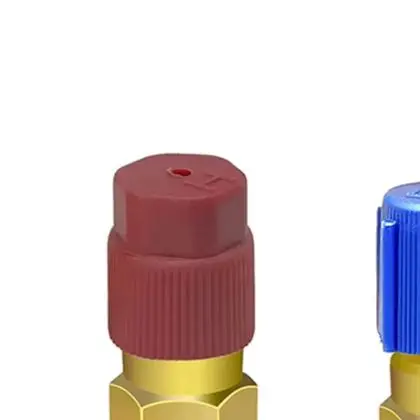 For R1234YF Quick Coupler Set with 6-Piece Configuration Including R134a Yellow Hose Adapter and Self-Sealing Units