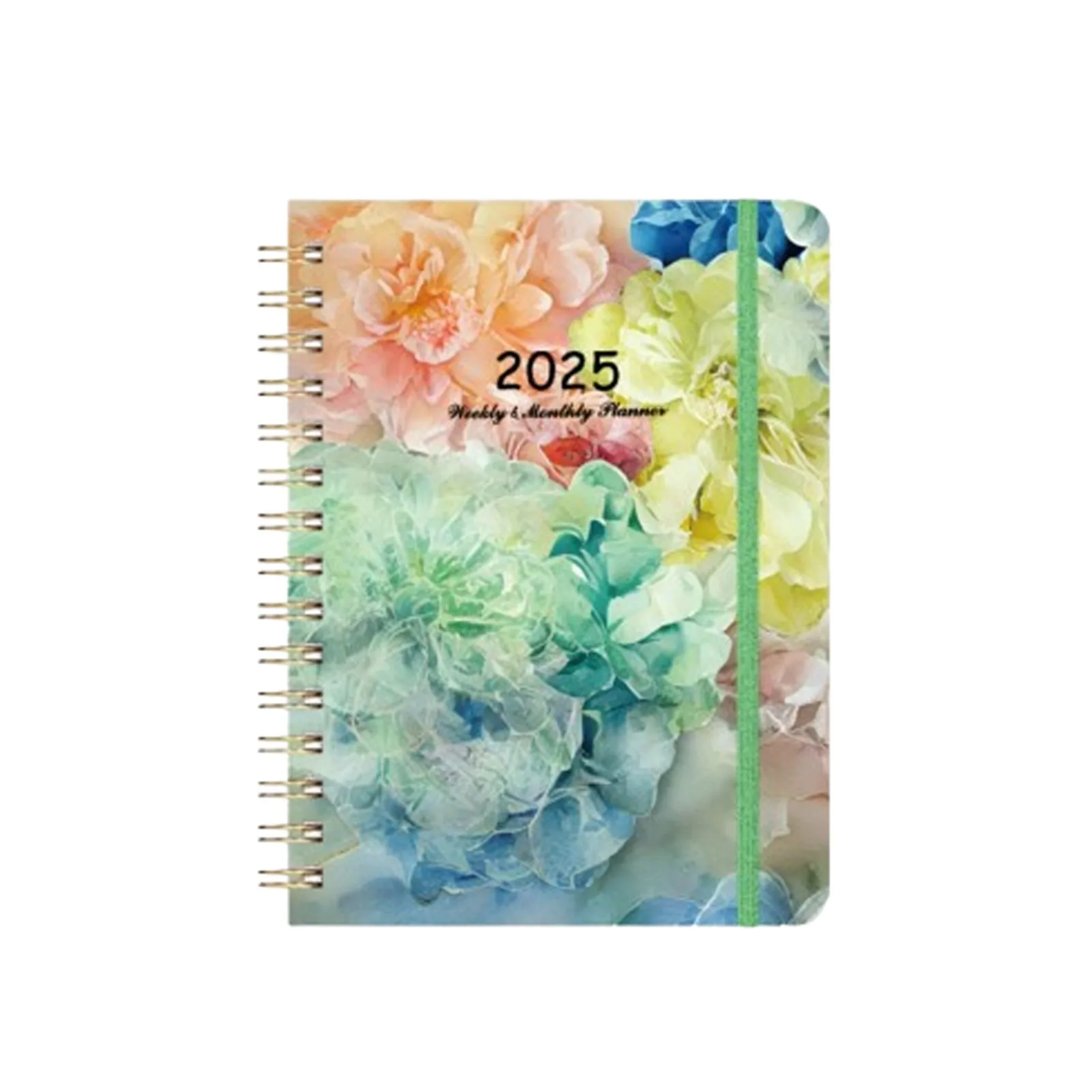 Notebook Daily Planner A5 Coil Schedule 2025 2024 new