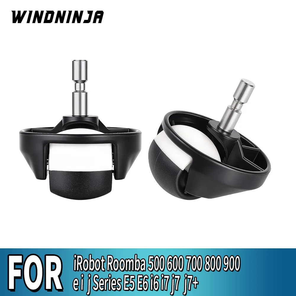 Front Caster Wheel Replacement For iRobot Roomba i3 i7 j7 E5 E6 e i j 500 600 700 800 900 Series Robot Vacuum Cleaner Wheel Part