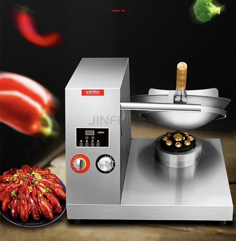 Mesa inteligente automática elétrica cozinhar wok máquina de cozinhar robô automático máquina de cozinhar alimentos inteligência de alta tecnologia