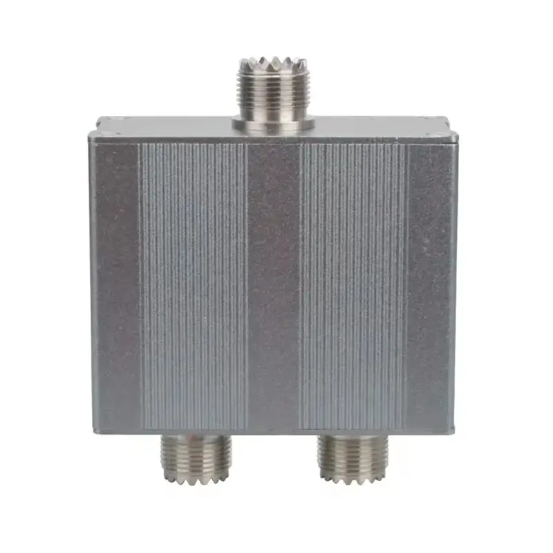 ABKI-Amateur Radio Antenna Combiner MX62 50 Ohm 60-100W Walkie Talkie Ham VHF UHF Tri-Band Linear Antenna Duplexer SO239