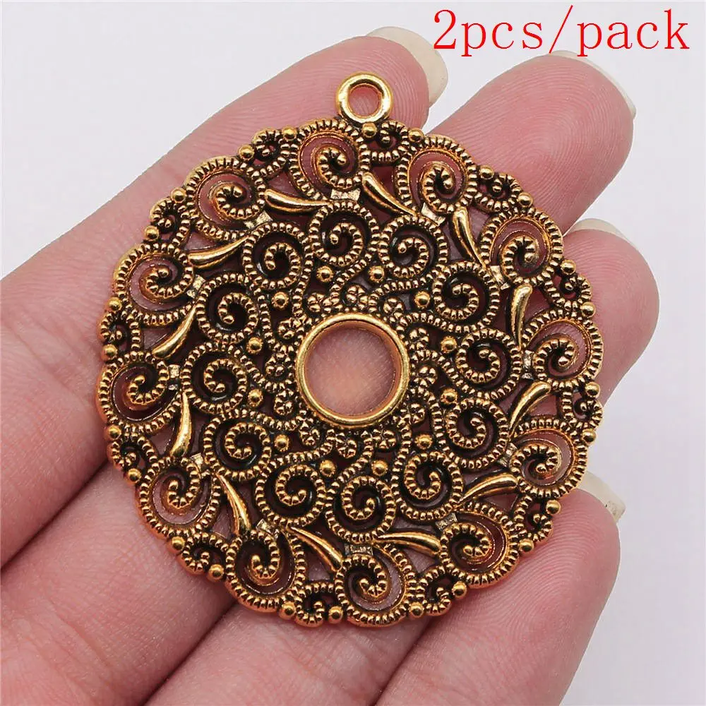 Bulk Charms For Jewelry Making Kit Pendant Diy Jewelry Accessories Sri Yantra Pattern Charms