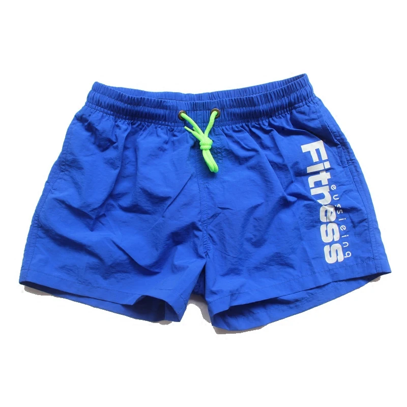 Men Beach Shorts Swimsuits Sexy Swim Briefs Gay Swimwear Quick Dry Bermuda Swimming Surf Board Sports Fitness Sweatpants