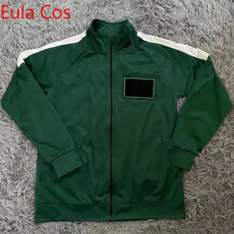 Jeux De Calmars คอสเพลย์ผู้ชายสีฟ้ากีฬาเสื้อกันหนาวผู้หญิงเกาหลีปลอมตัว Hoodies สําหรับทีมเกมบทบาทเล่น Carnival Party