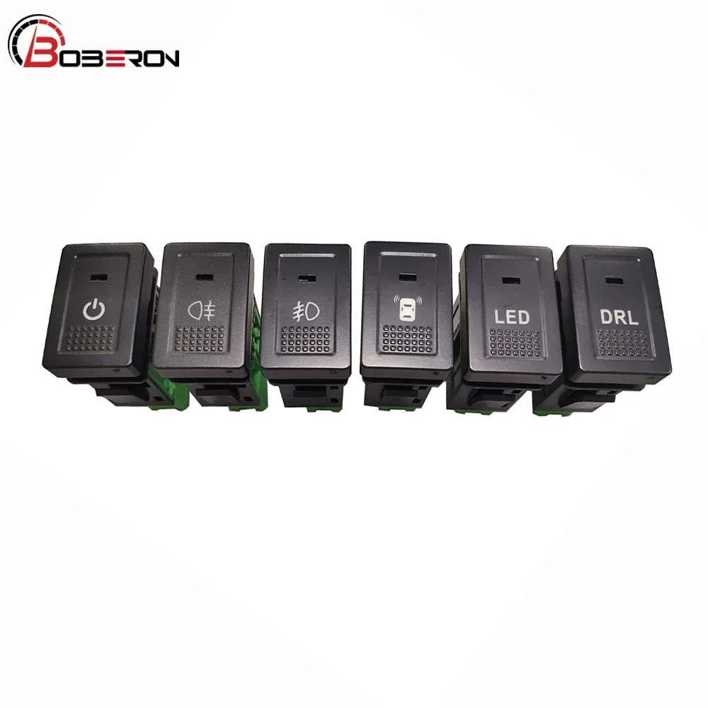 1PC For Suzuki SX4 Swift Grand Vitara 2006-2012 Auto LED Front Rear Fog Light Radar DRL Power Switch Accessories