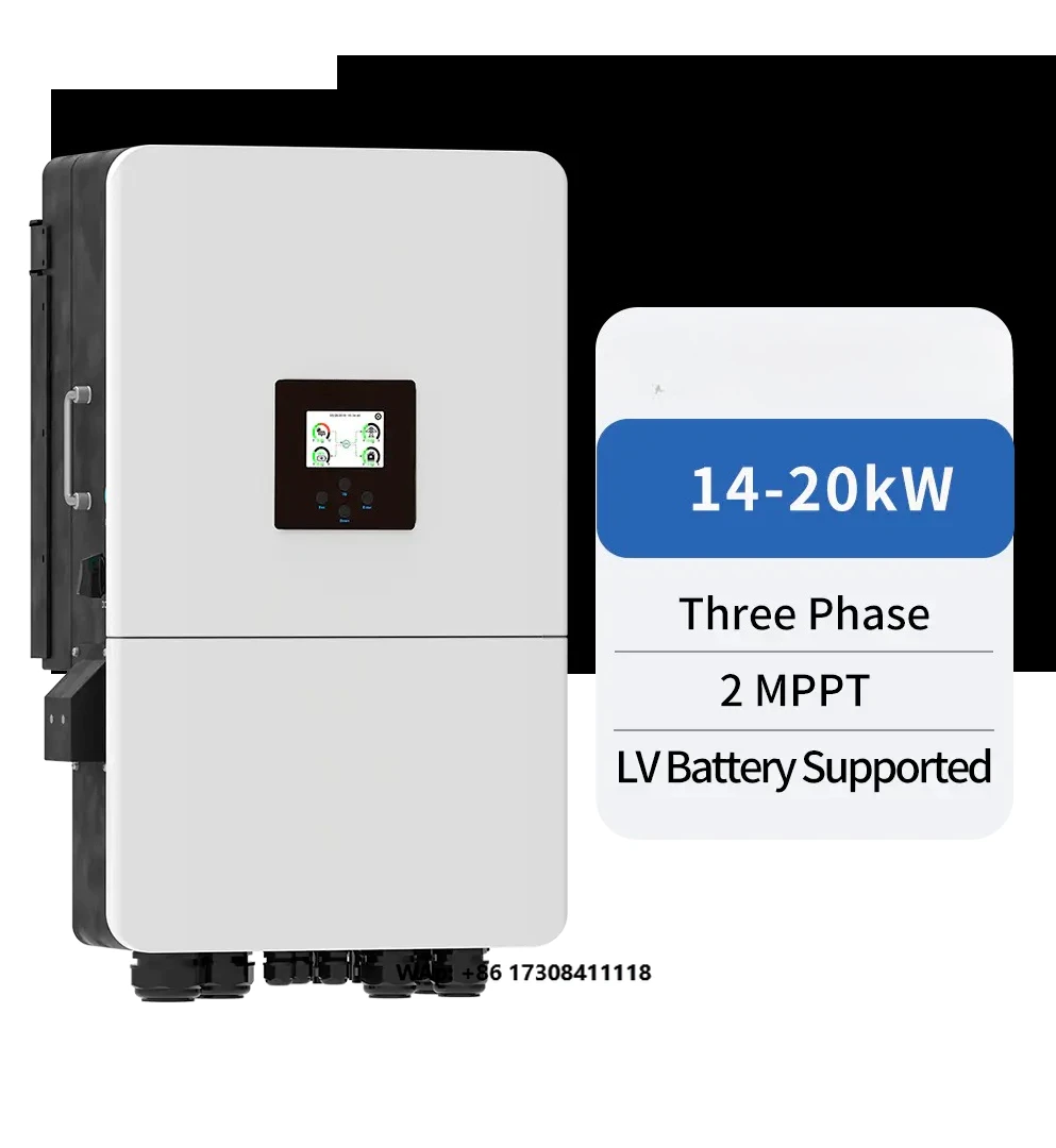 Three Phase Hybrid Solar Inverter SUN-14/15/16/18/20K-SG05LP3-EU-SM2 Stock Solar Power Inverter