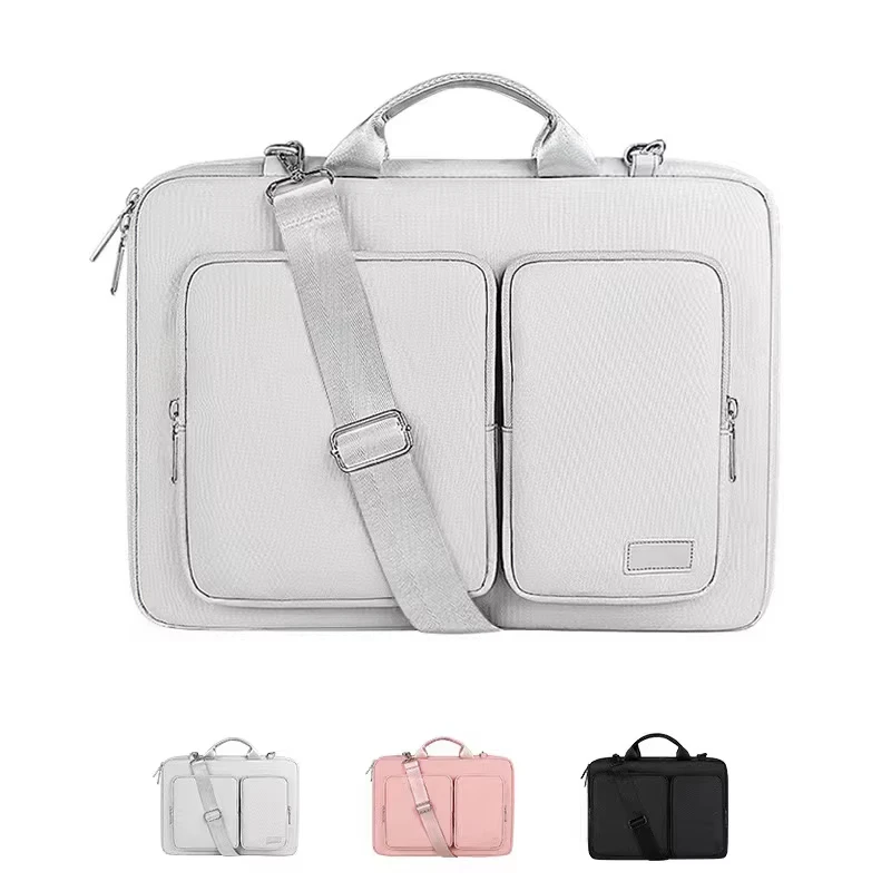 Laptop Bag 13.3 14 15.6 16 Inch Notebook Shoulder Case For Macbook Air Pro ASUS Lenovo Dell Cover Handbag Women Men Briefcase