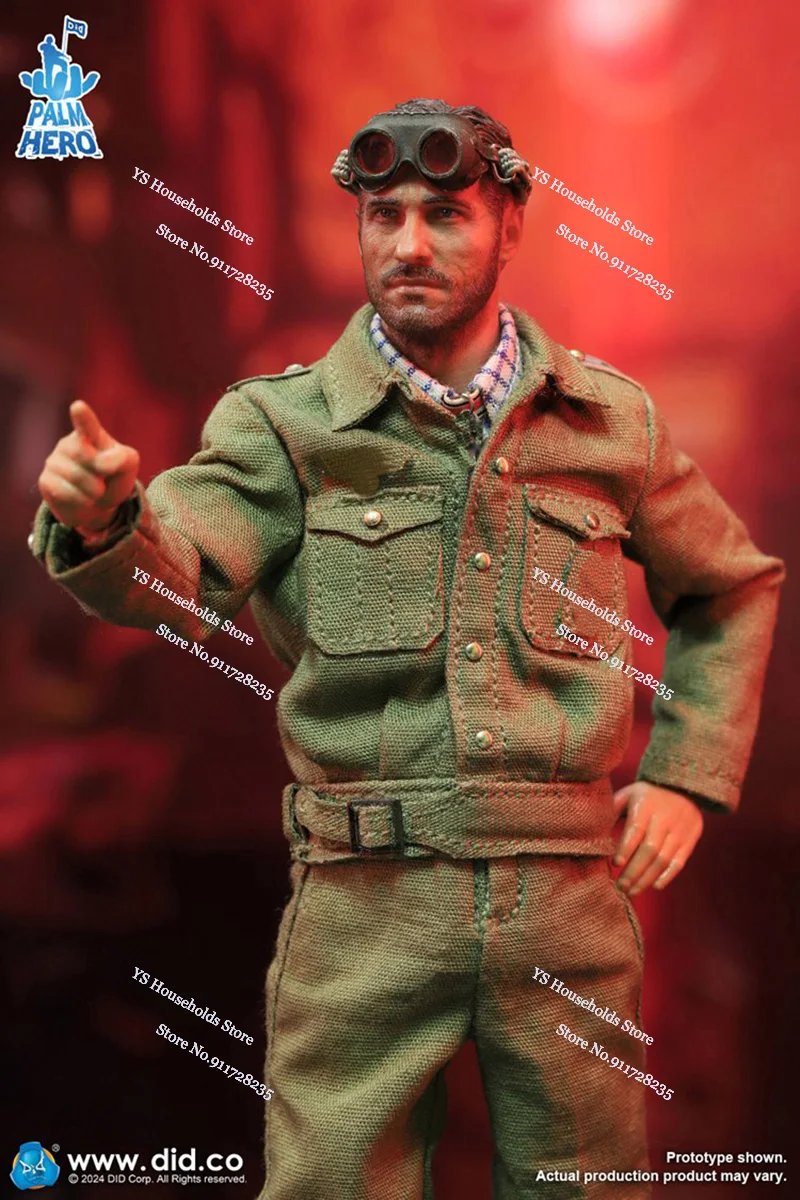 DID XD80026 1/12 Army Green Cloth Captain Heinrich Lehmann mobile Action Figure Mini telescopio accessorio 6 "Set completo soldato