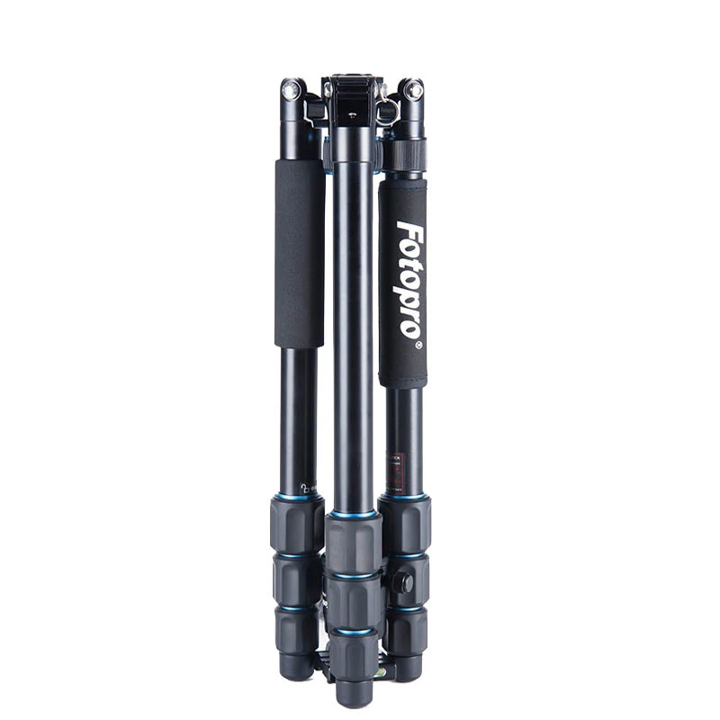 FOTOPRO Professional Camera Tripod Outdoor Travel Photo Portable Tripod Monopod With Ball Head Compact Camera Tripod