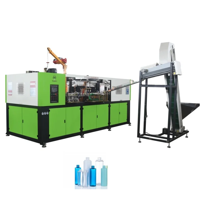 Customized Manufacturer 330ml 500ml 1000ml PLC CE Certified 3-Cavity Fully Automatic PET Blowing Machine Connect Packaging