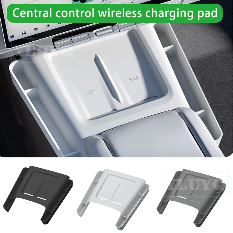 

For ZEEKR 7X Central Control Wireless Charging Pad Water Cup Holder Anti-Slip Pad Storage Box Storage Car Interior Accessories