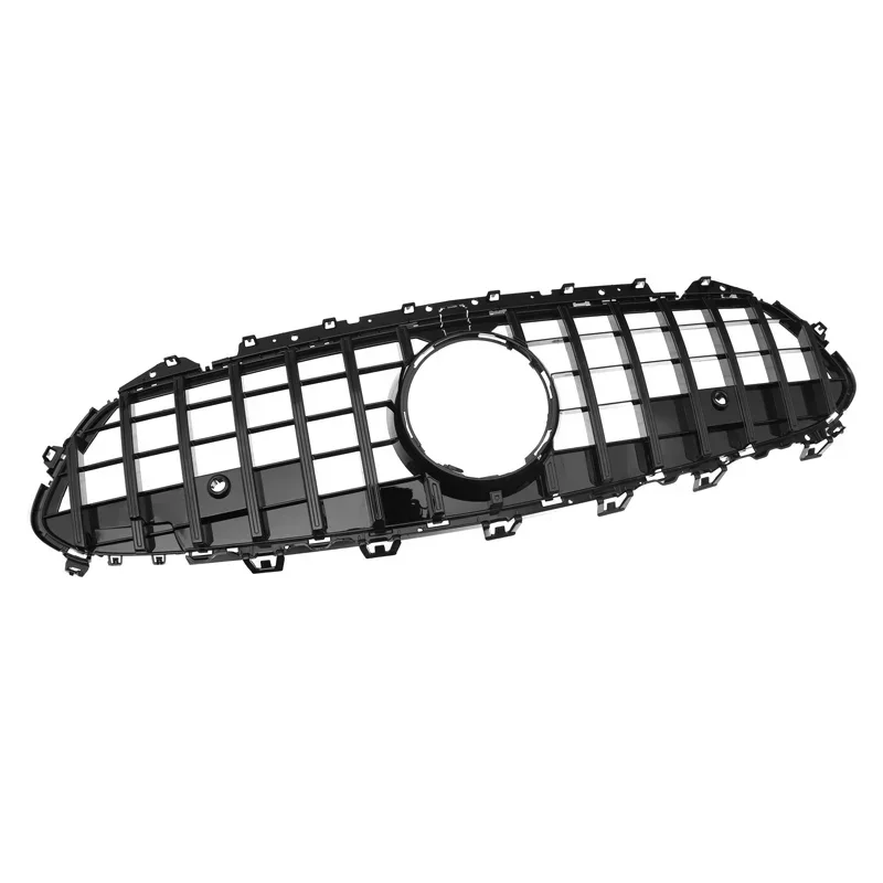 High quality ABS  Front Bumper Grill GTR Style  For Mercedes Benz W257 CLS350 CLS450 CLS53 2019 2020 Gloss Black