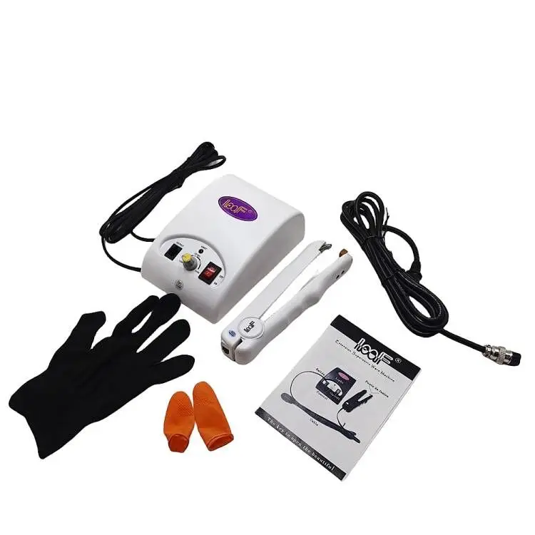 Loof JR- 888ต่อผมแบบเย็นฟิวชั่นเหล็กต่อผมอัลตร้าโซนิคขั้วต่อสำหรับต่อผม