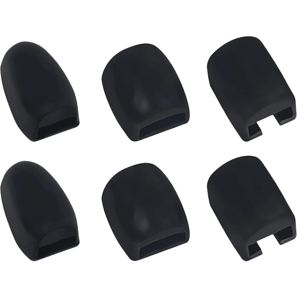

6 Pcs Saxophone Keypad Bumper Instrument Supplies Tool Silicone Part Silica Gel Accessories Risers