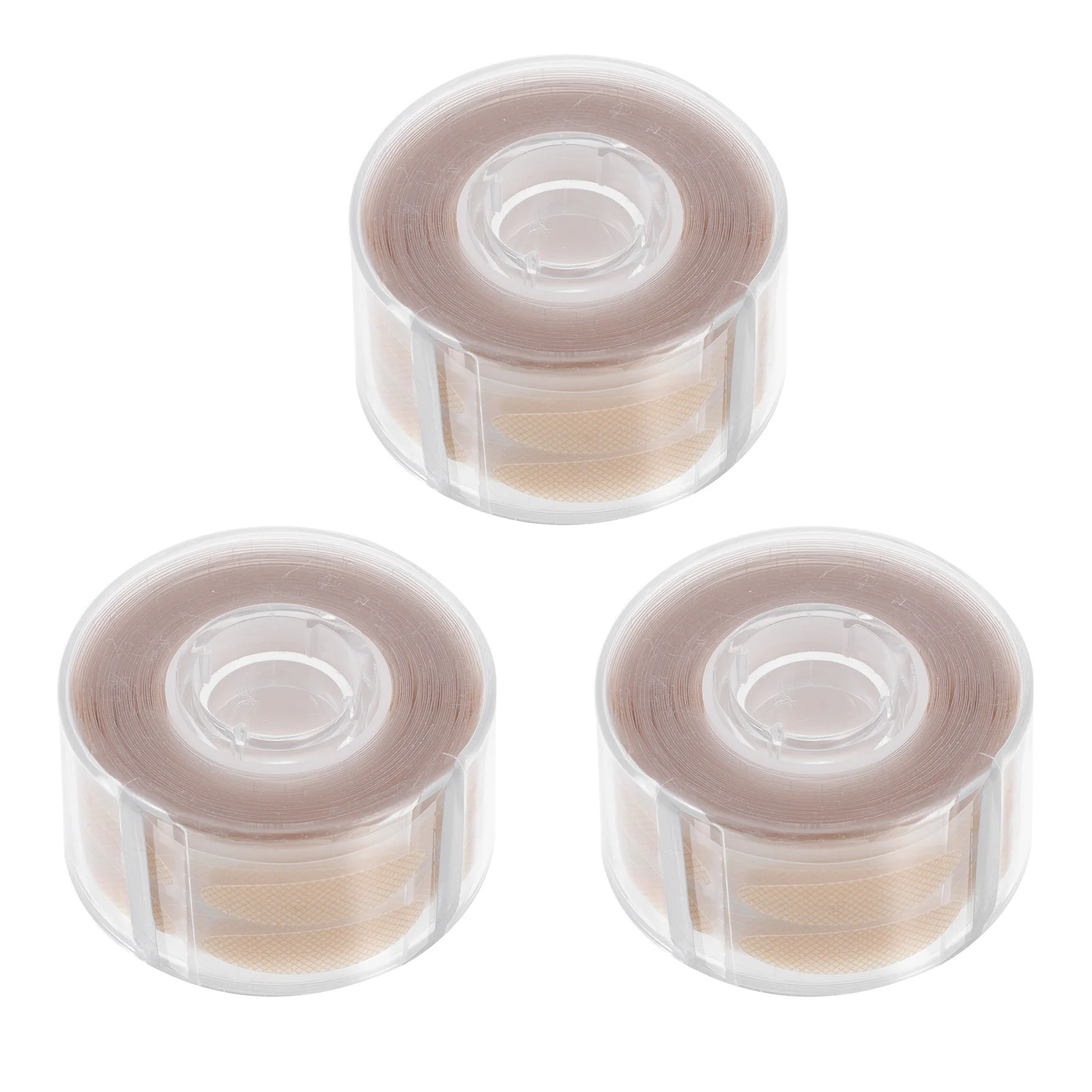 3 Rollen langlebiges Augenlid-Klebeband, natürliche doppelte Augenlid-Aufkleber, einfach zu verwenden für Augenschönheit, Augen-Make-up-Werkzeug, Make-up-Zubehör
