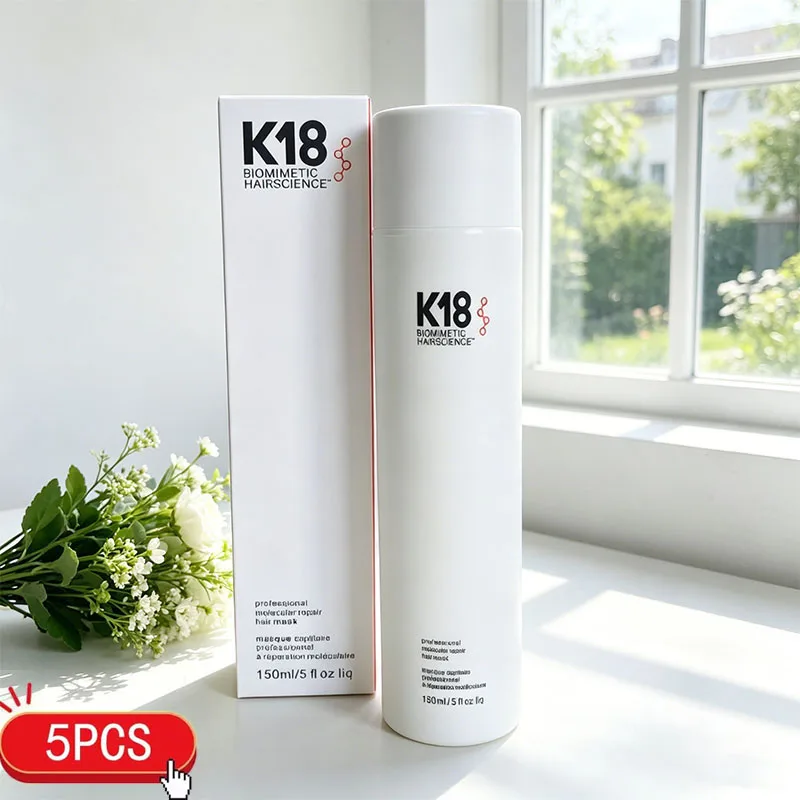 K18 Haarverzorgingsset Leave-In Moleculair Keratine Reparatie Haarmasker Verzacht en herstelt beschadigd haar Diepe keratinebehandeling voor de hoofdhuid