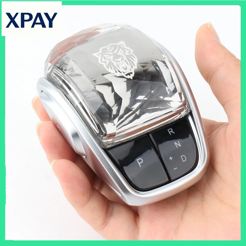 

New Gear Shift Knob Car Accessories For Chery Arrizo 8 5PLUS 5GT Oumengda Tiggo 8 Crystal LED Light Automatic Shift Handle Gear