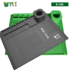 Heat Insulation Silicone Pad Mobile Phone Repair Work Mat Maintenance Platform BGA Repair DIY Tool ESD Mat for Soldering Repair