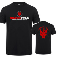 Naval Seals Bravo Team Symbol Seal Team T Shirt Summer Cool Men Streetwear Top Short Sleeve Cotton Birthday Gifts T-shirt DY-129