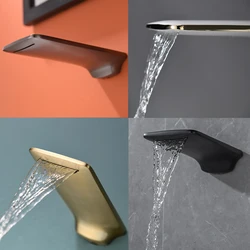 Bathroom Basin Faucet Brass Mixer Tap Single Handle Lavatory Sink Hot Cold Water Solid Brass Modern Deck Mounted.