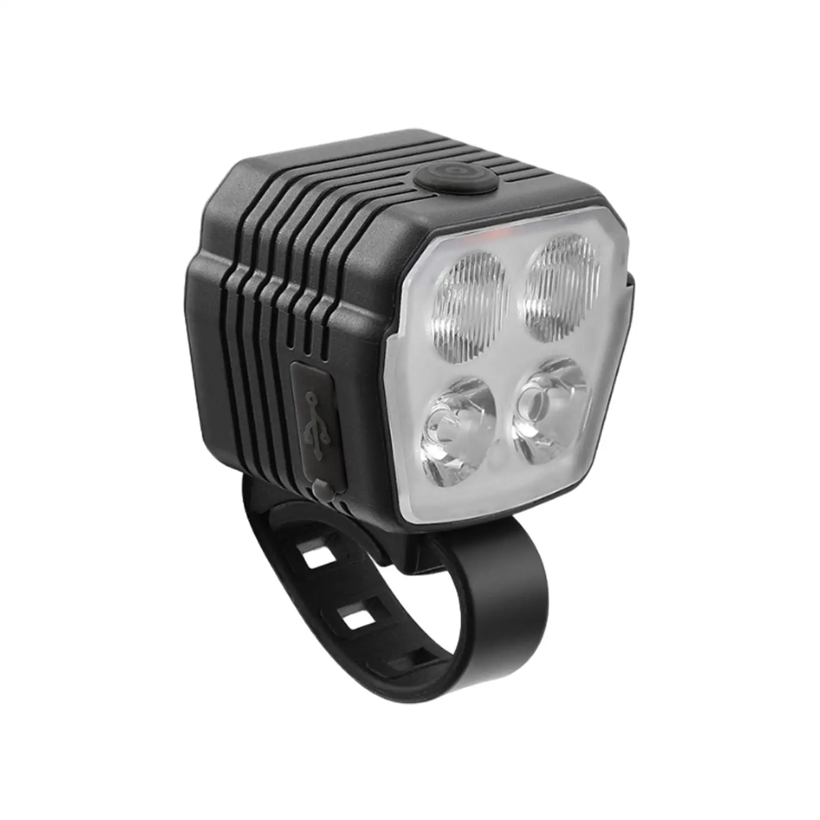 

Велосипедный фонарь с USB-зарядкой, сверхъяркий, простой в установке, с быстрым креплением, велосипедный светильник