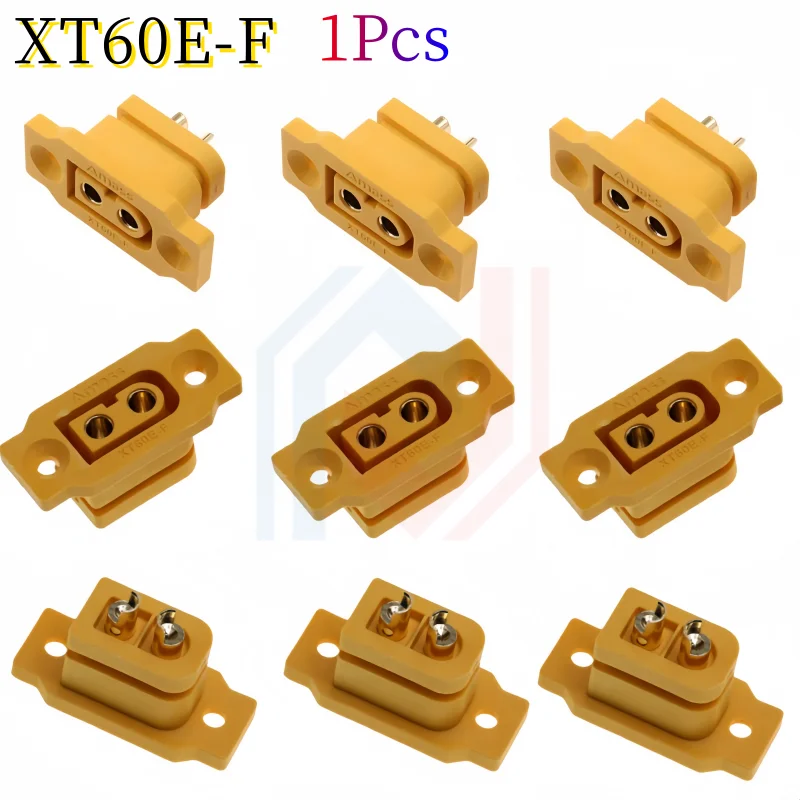 1PCS XT60E-F Male Female Model Airplane Power Fixable Battery Interface Connector Motor ESC XT60H Plug