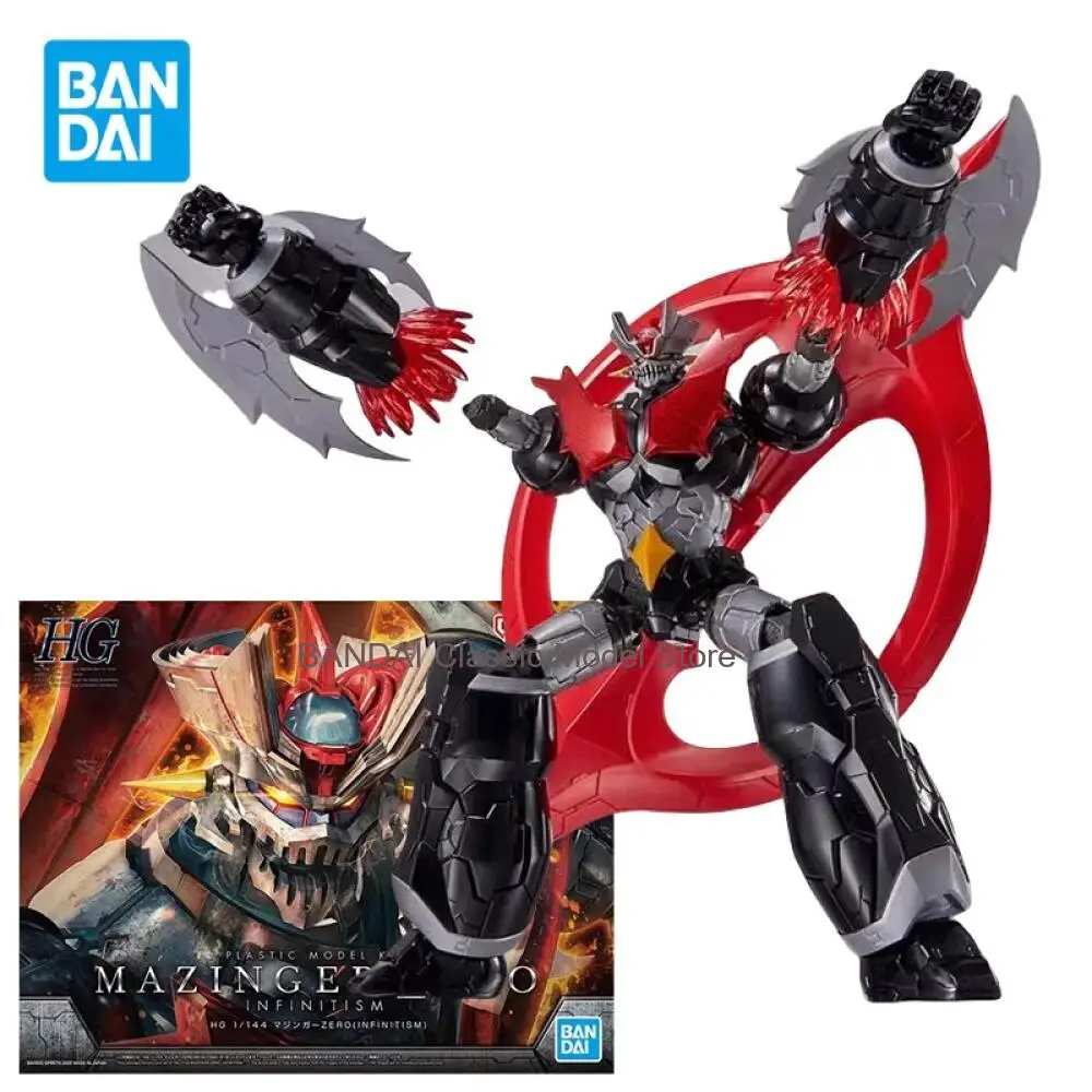 

Фигурки Bandai HG 1/144 Mazinger ZERO, пластиковая модель Mazinger Z Infinity, аниме-фигурки для мальчиков
