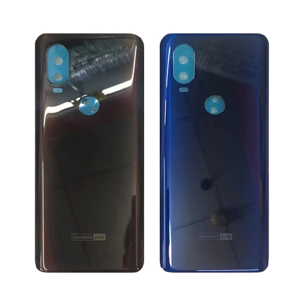 

New Back Cover Moto One Vision For Motorola One Vision P50 XT1970 Battery Cover Housing Door Case Replacement Parts