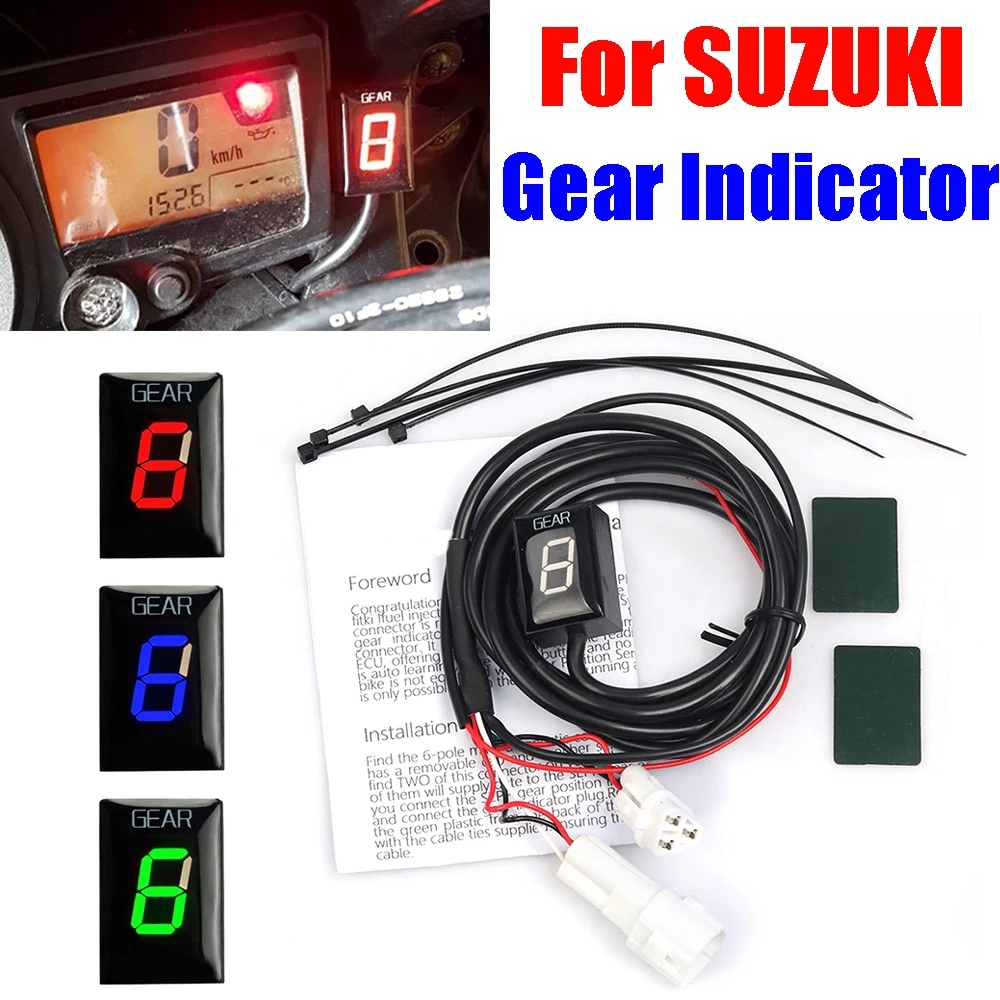 Motorbike Gear Indicator Display For Suzuki Inazuma 250 GW250 GW 250 Intruder 250LC B king Gear Display Motorcycle Accessories