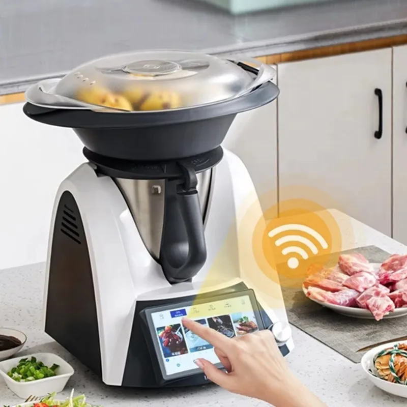 Intelligent Automatic Cooking Ro-bot Kitchen Ro-bot Multifunctional Thermo Mix Food Processor with Digital Touch Control