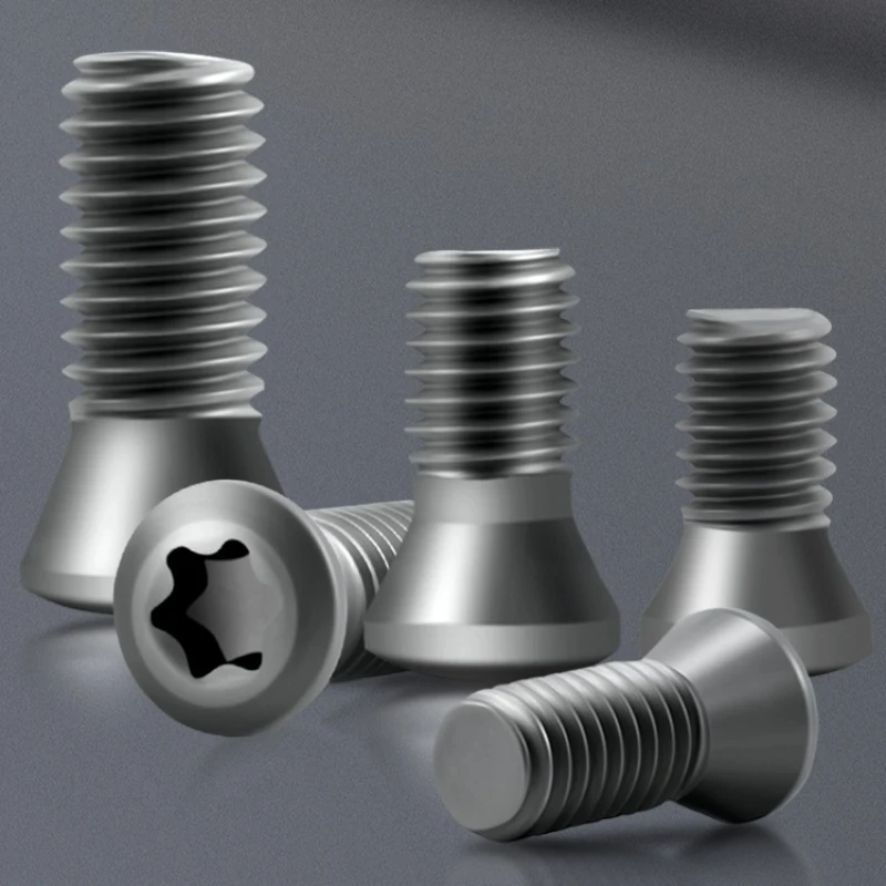 12.9 High Strength Plum Blossom Screw CNC Tool Bar Fastener U Drill Blade Screw Head M2–M5 Industrial Machine Bolts