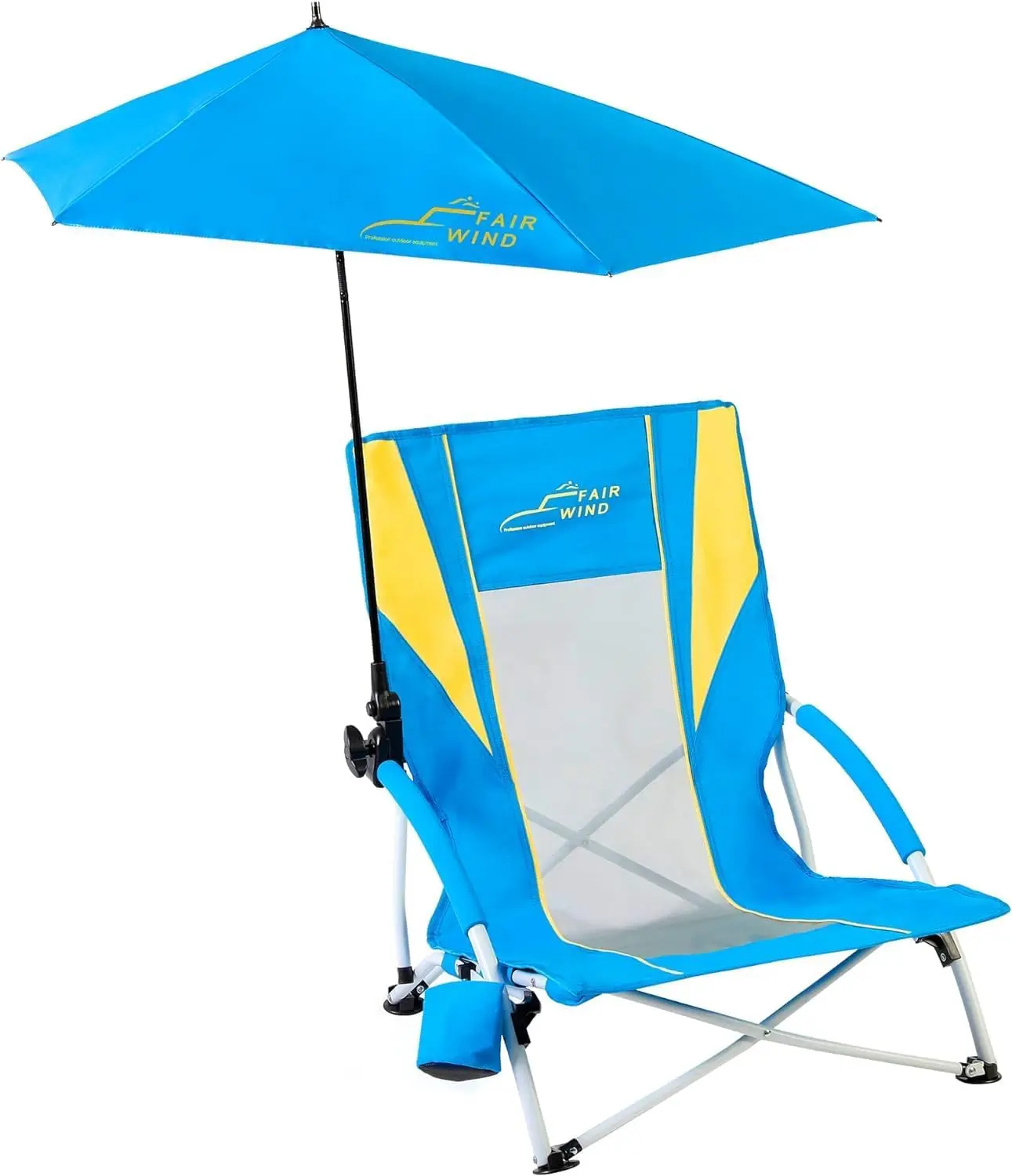 

Beach Chairs with 360° Umbrella, 300LBS Heavy Duty Anti-Sink, Portable Backpack for Coastal Vacations & Outdoor Concerts