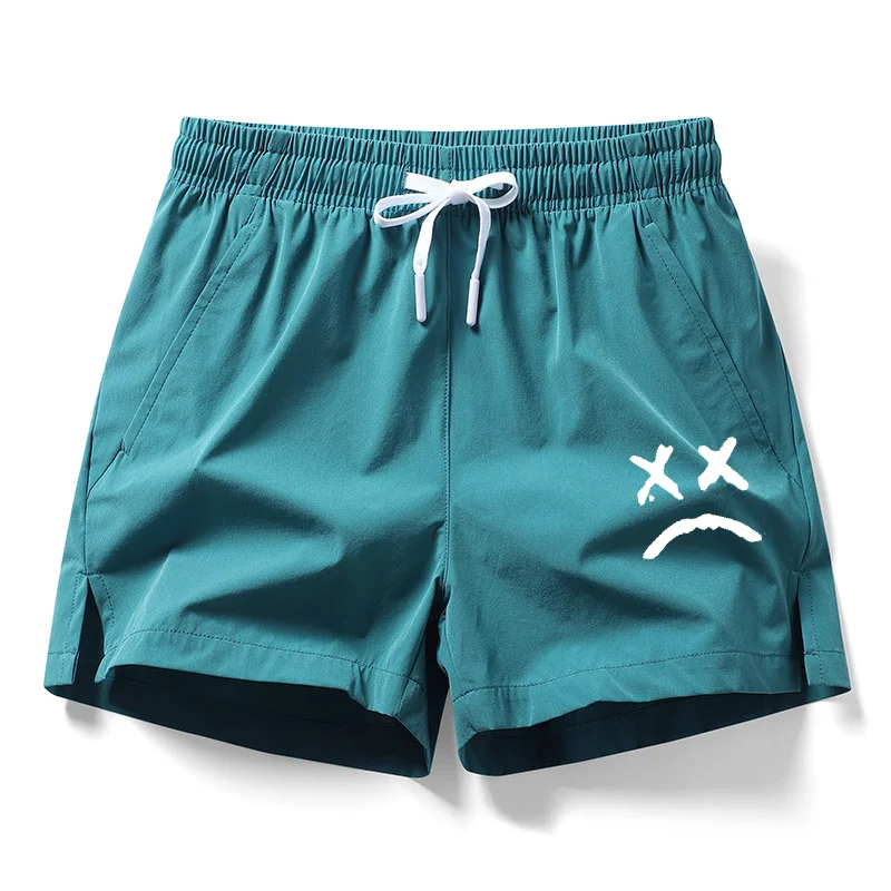 Pantalones cortos para correr y trotar para hombre, Shorts para tabla de natación, bañadores de Surf, ropa deportiva para vacaciones en la playa, novedad de verano