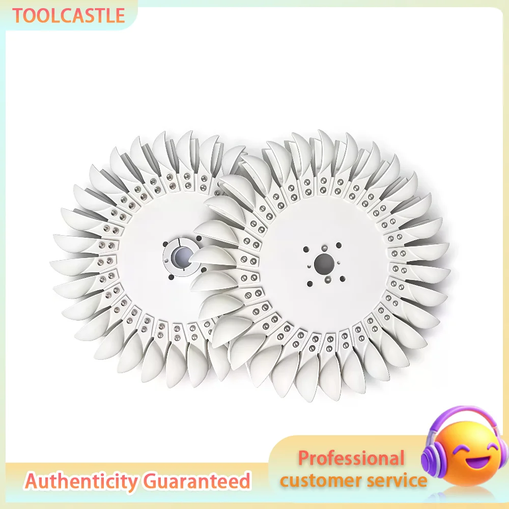 Pelton Wheel Impeller, 25mm Bore, 1-5KW Micro Hydro Turbine, PE, Clamping Fixation, for DIY Water Generator