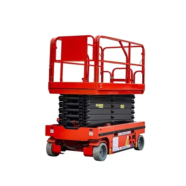 

6-12M Telescopic Ladder Scissor Lift Telescopic Lift One-Man Lift Heavy-Duty Elevating Work Platform for Building Maintenance