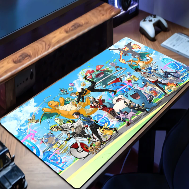 

Minimalist Mouse Pad for Office Gaming Gamer Computer Pokemon Snorlax Mousepad Accessories Tablet Varmilo Keyboard Pad Mausepad