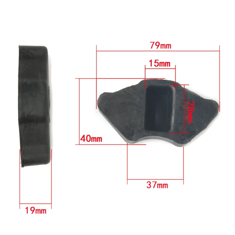 4Pcs Motorcycle Rear Hub Wheel Cushioning Rubber Cush Damper Spare For YAMAHA YBR125 YBR YB 125 JYM125 Buffer Rubber