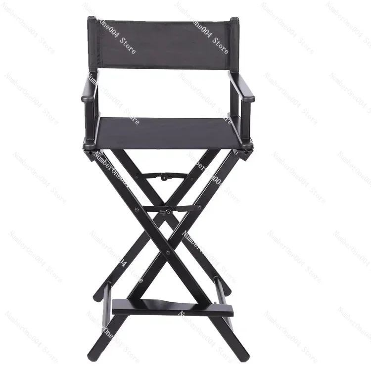 Folding Outdoor Canvas Chair Aluminum Alloy Leisure Chair With Headrest Outdoor Beach Chair  Makeup