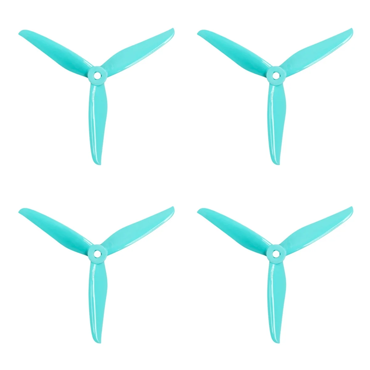 2Pairs T5146.5 Propeller 5 Inch 3 Blade 2CW+2CCW Propeller for 2207-2306 1800KV-2020KV Motor RC FPV Racing Drone Part C