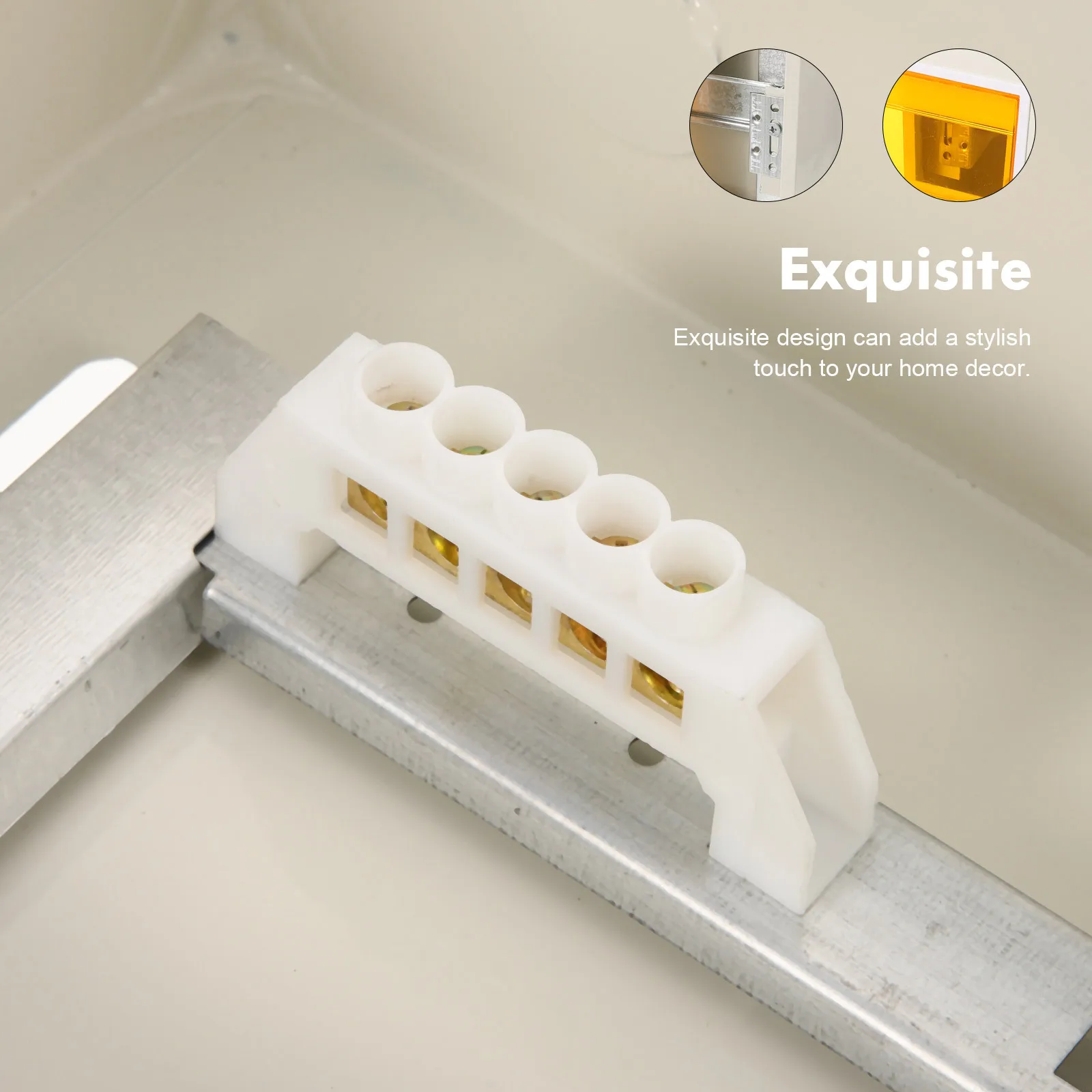 

Наружная электрическая коробка, 8-петлевой всепогодный корпус, прочная железная конструкция, простая установка, домашнее освещение, контроль выключателя