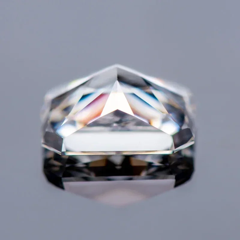 

NEW Cubic Zirconia 5A Grade Radiant Shape White Color 4k Crushed Ice Cut Charm Stones For DIY Jewelry Making Ring Bracelet Mater