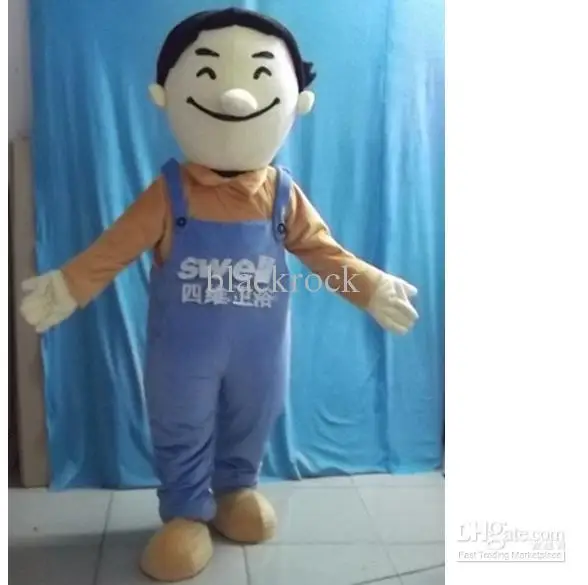 

New Adult Best Sale Boy Suit Animal Cartoon Mascot Costume Christmas Fancy Dress Halloween Mascot Costume