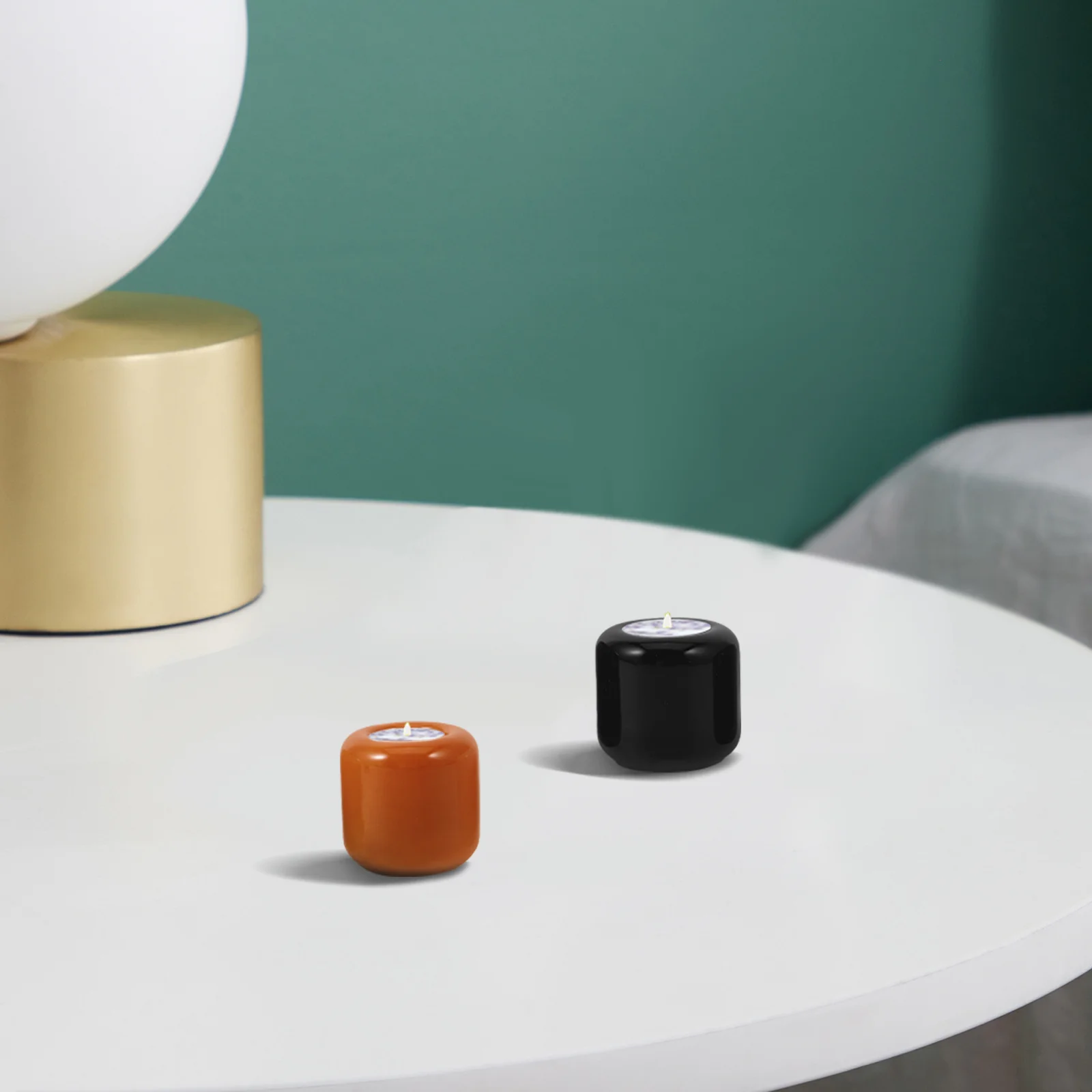 

10Pcs Ceramic Chime Holders Elegant Decorative Stick Home Decor Wedding Banquet Table Centerpiece