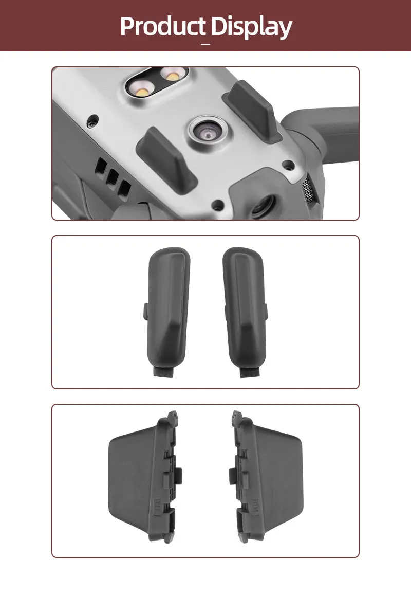 for DJI Mavic 2 Pro/Zoom Rear Tripod to Repair the Left and Right Rear Legs of the Landing Gear Bottom Shell