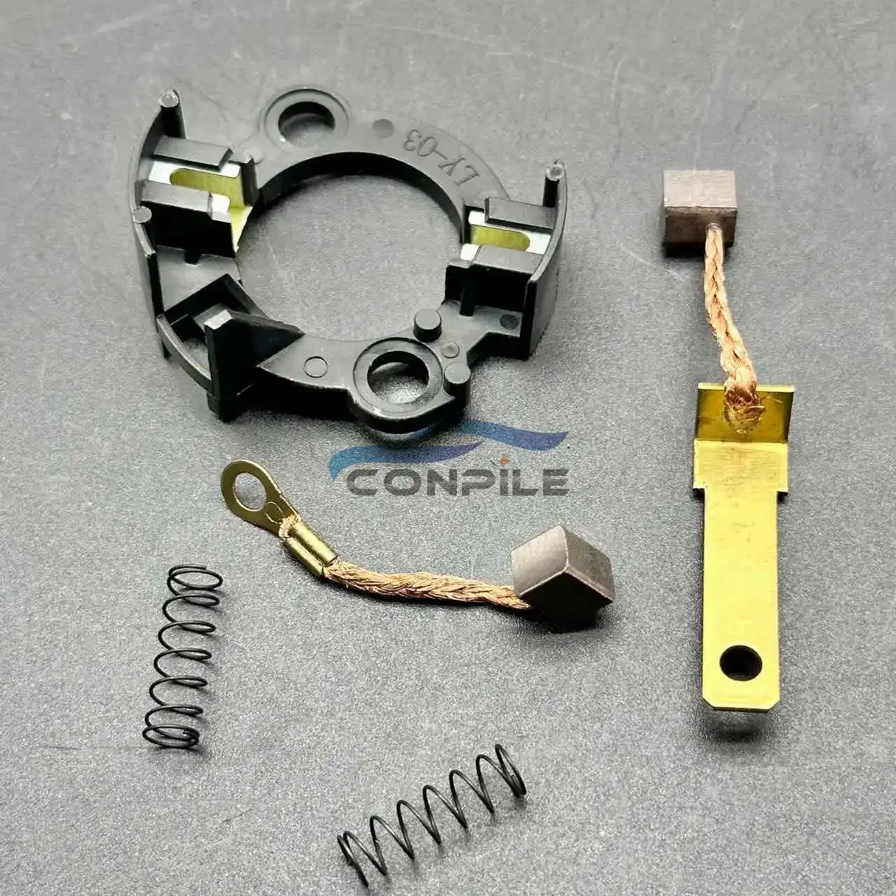 1Pc for Suzuki SICE 110 QS110 Motorcycle Starter Motor Carbon Brush Bracket Assembly