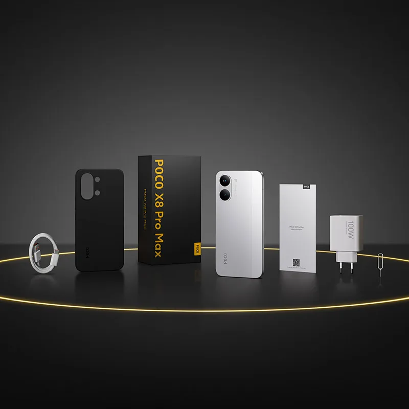 POCO X8 Pro Max 5Gスマートフォン グローバル版 8500mAhバッテリー
